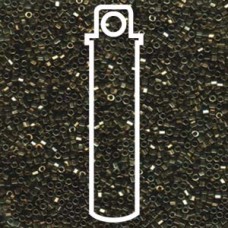 Delica Bead Galv. Tarn Silver Hx Cut-aprx 7.2 Gm (DBC0254)