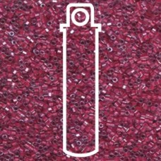 Delica Bead Sprkl Dk Pnk Ln Crys Hx Cut-aprx 7.2 Gm (DBC0914)