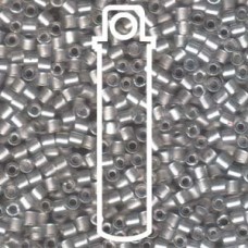 Delica 8/0 Galvanized Crystal Apx 6.8gm (DBL-0271) Delica 8/0 Galvanized Crystal Apx 6.8gm (DBL-0271)