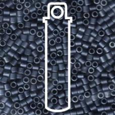 Delica 8/0 Matte Blue Grey Apx 6.8gm (DBL-0301) Delica 8/0 Matte Blue Grey Apx 6.8gm (DBL-0301)