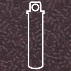 Delica 8/0 Matte Tr Smoky Amethyst -aprx 6.8gm (DBL-0765) Delica 8/0 Matte Tr Smoky Amethyst -aprx 6.8gm (DBL-0765)