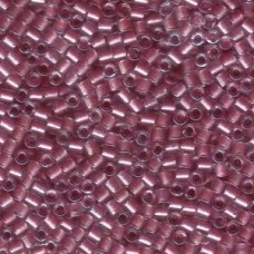 Delica Bds 8/0 Sparkling Rose Lined Crystal 100 Gram Bag (DBL-0902) Delica Bds 8/0 Sparkling Rose Lined Crystal 100 Gram Bag (DBL-0902)