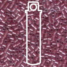 Delica 8/0 Sprkl Rose Lined Crystal Apx 6.8gm (DBL-0902) Delica 8/0 Sprkl Rose Lined Crystal Apx 6.8gm (DBL-0902)