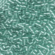 Delica Bds 8/0 Sprkling Turquoise Lined Crystal 100 Gram Bag (DBL-0904) Delica Bds 8/0 Sprkling Turquoise Lined Crystal 100 Gram Bag (DBL-0904)