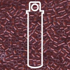 Delica 8/0 Spky Ginger Lined Crystal -aprx 6.8gm (DBL-0915) Delica 8/0 Spky Ginger Lined Crystal -aprx 6.8gm (DBL-0915)