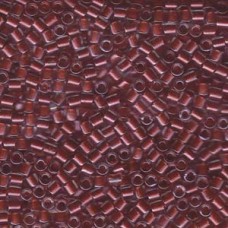 Delica 8/0 Spkl Cranberry Lined Crystal -50gm (DBL-0924) Delica 8/0 Spkl Cranberry Lined Crystal -50gm (DBL-0924)