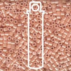 Delica 8/0 Op Lt Peach Ceylon -aprx 6.8gm (DBL-1532) Delica 8/0 Op Lt Peach Ceylon -aprx 6.8gm (DBL-1532)