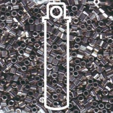 Delica 8/0 Hex 8/0 Palladium Plated Apx 6.8gm (DBLC-0038)