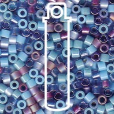 Delica 10/0 Mix Carib Bean Blue- Apprx 7.2gm (DBM-MIX11)