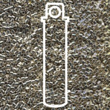 Delica 10/0 Galvanized Silver Apx 7.2gm