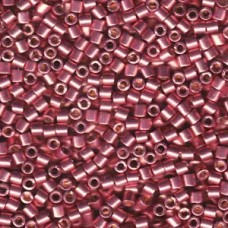 10/0 Delica Duracoat Glvn Dk Coral-50 Gm Bg (DBM1839)