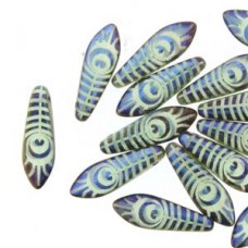 Dagger 5x16mm Turq Opl Lsr Eye 25bd/st 6st/bg