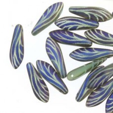 Dagger 5x16mm Turq Opl Lsr Wing Matt 25bd/st 6st/bg