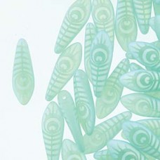 Dagger 5x16mm Turq Opl Matt Laser Eye 25bd/st 6st/bg