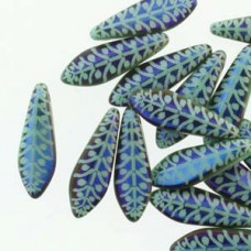 Dagger 5x16mm Grn Turq Rye 25bd/st 6st/bg