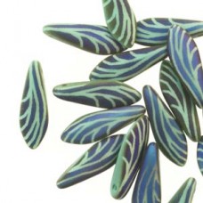 Dagger 5x16mm Grn Turq Matt Wing 25bd/st 6st/bg