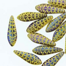 Dagger 5x16mm Ylw Opq Lsr Rye 25bd/st 6st/bg