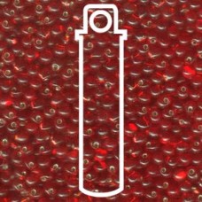 Miyuki Drop 3.4mm Trans S/l Red - 25gm (10)