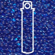 Miyuki Drop 3.4mm Trans S/l Sap Blu- 25gm (19)