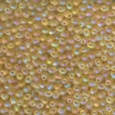 Drop Bd (3.4mm) Japanese 250gm Matte Transparent Lt.amber Ab (132FR)