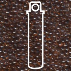 Miyuki Drop 3.4mm Trans Dk.amber - 25gm (134)