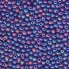 Drop Bd (3.4mm) Japanese 250gm Matte Transp Cobalt Blue Ab (151FR)