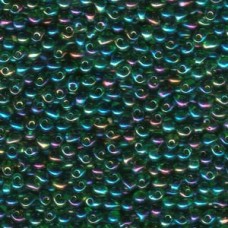 Drop Bd (3.4mm) Japanese 250gm Transp Green Ab (179)