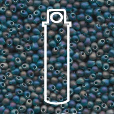Drop Bd (3.4mm) Miyuki Matte Transparent Teal Ab Drop25gm/tb