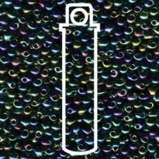 Miyuki Drop 3.4mm Tr Olive Grn Ab- 25gm (288)