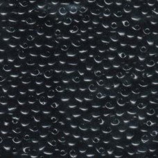 Drop Bd (3.4mm) Japanese 250gm Opaque Black (401)