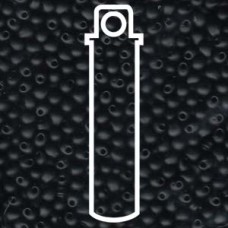 Miyuki Drop 3.4mm Matte Black - 25gm (401F)