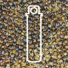 3.4 Mm Drop Picasso Dk Amber Trans-25gm/tb (4502)