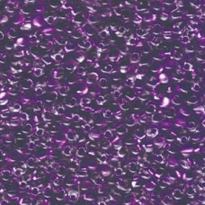 Drop 3.4mm Spkl Purple Lined Crystal Miyuki 250 Gram Bag (F40)