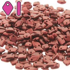 Dragon Scale Bead 1.5x5mm 50 Gm Lava Red