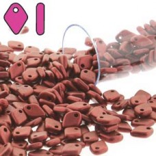 Dragon Scale Bead 1.5x5mm Lava Red -9.5gm/tb