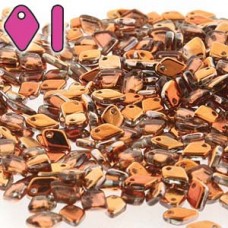 Dragon Scale Bead 1.5x5mm 50 Gm Crys Sunset