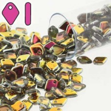 Dragon Scale Bead 1.5x5mm (crystal) Marea-9.5gm/tb