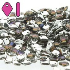 Dragon Scale Bead 1.5x5mm 50 Gm Crys Bermuda Blue