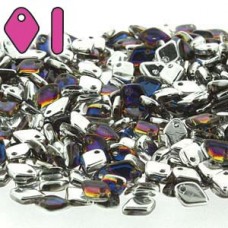 Dragon Scale Bead 1.5x5mm 50 Gm Crys Volcano