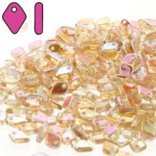Dragon Scale Bead 1.5x5mm 50 Gm Yellow Rainbow