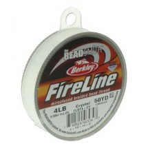 Fireline нити 4Lb 0,12мм Crystal 45,72м