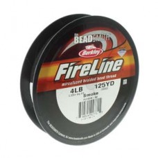 Fireline нити 4Lb 0,12мм Smoke Grey 114,3м