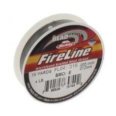 Fireline нити 4Lb 0,12мм Smoke Grey 13,72м