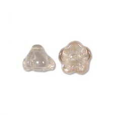 Flower 7mm Crystl Chmpgn 100bd/st 3st/bg