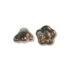 Flower 7mm Crystal Aurum 100bd/st 3st/bg