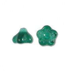 Flower 7mm Teal 100bd/st 3st/bg