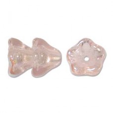 Flower 11x13mm Rose Ab 50bd/st 6st/bg