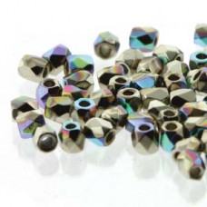 Fire Polish True 2mm Crys Nickel Plt Ab 600 Pcs/bg