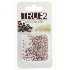 Fire Polish True 2mm Lt Amy Copper Rnbw Aprx 2gm