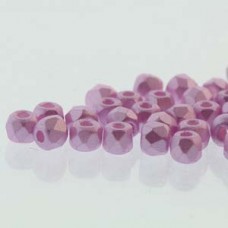 Fire Polish True 2mm Pastel Lt Rose 600 Pc/bg